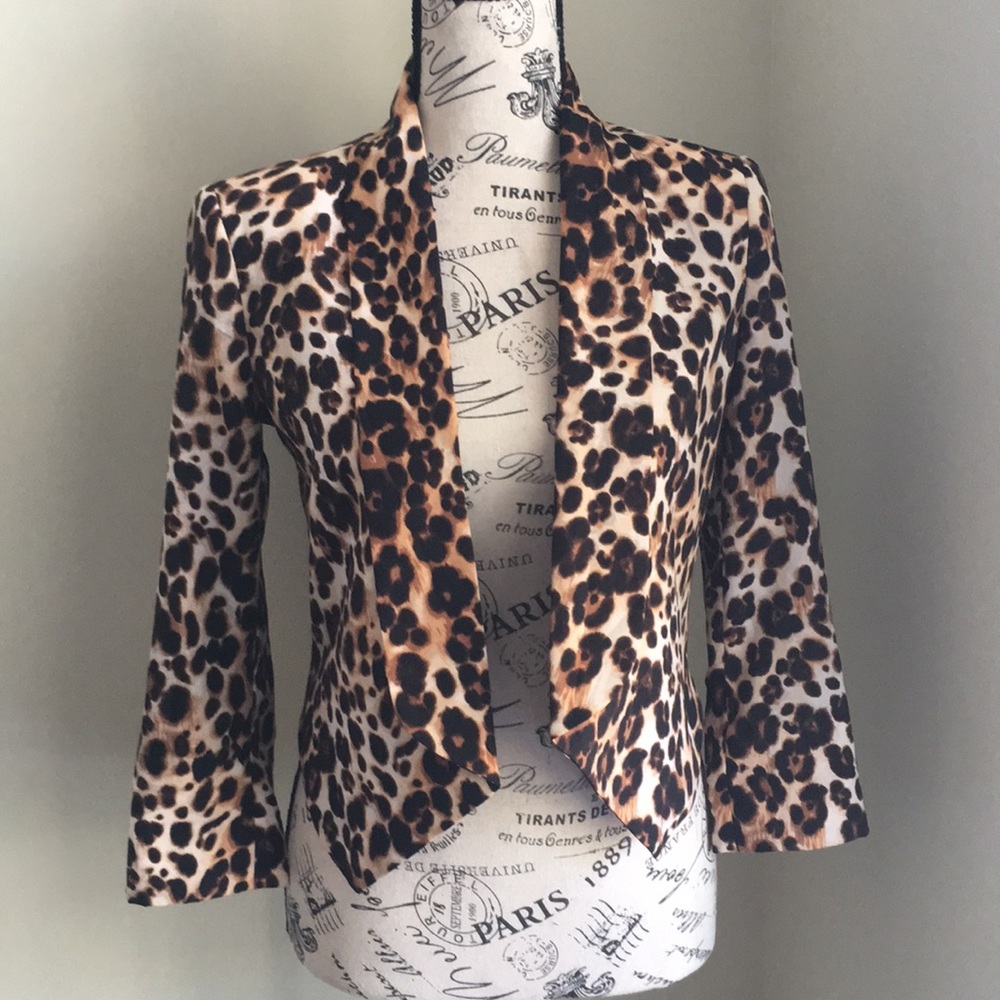 Leopard print Bebe jacket